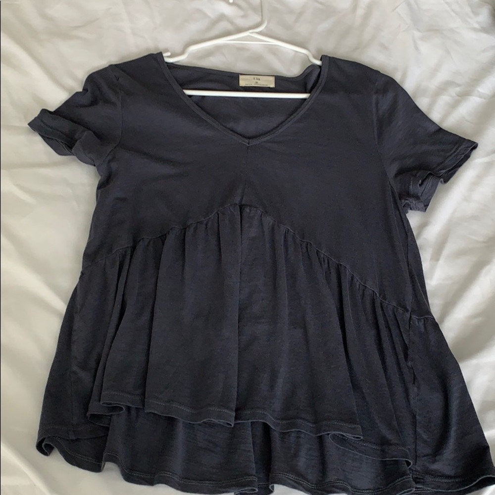 Boutique ruffle top size S